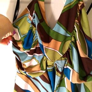 Skirt and halter top set. Size large